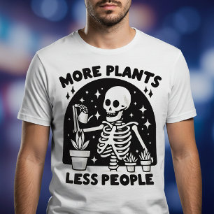 More Plants Less People T-Shirt