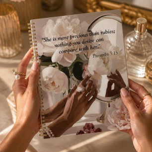 “More Precious Than Rubies " Planner