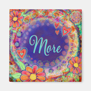 More Pretty Colourful Floral Modern Inspirivity Magnet