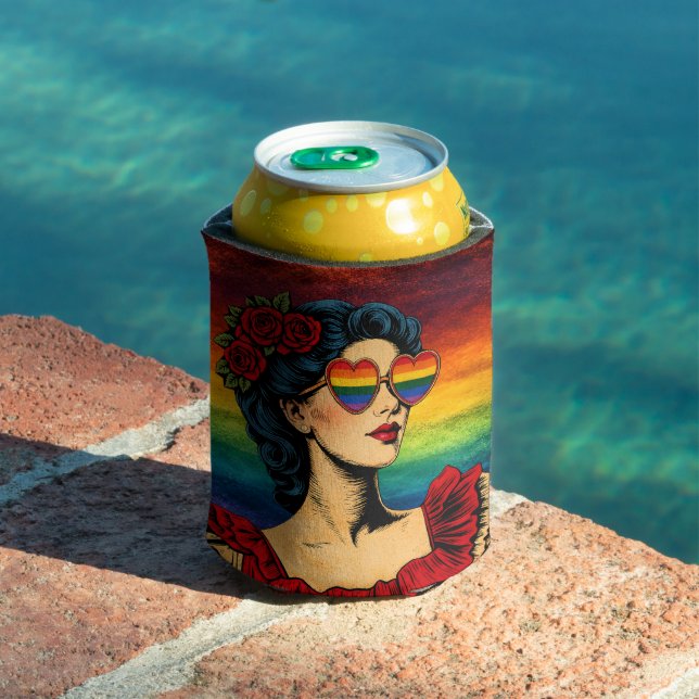 More Pride Less Prejudice Pride Month LGBTQ Can Cooler (In Situ Pool)