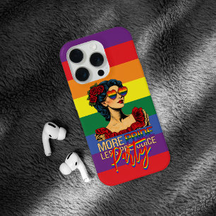 More Pride Less Prejudice Pride Month LGBTQ iPhone 15 Pro Case