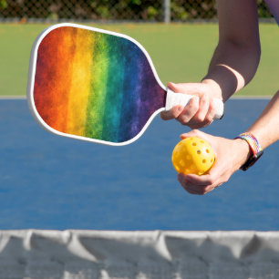 More Pride Less Prejudice Pride Month LGBTQ Pickleball Paddle
