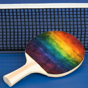 More Pride Less Prejudice Pride Month LGBTQ Ping Pong Paddle