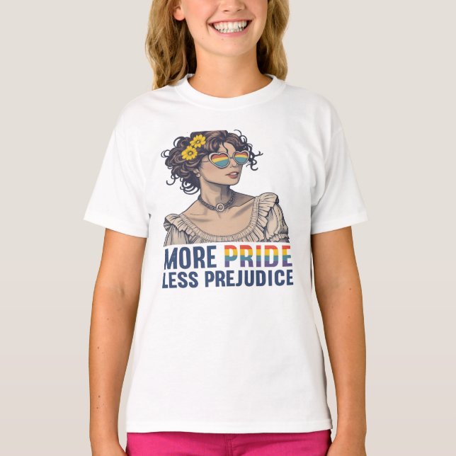 More Pride Less Prejudice T-Shirt (Front)