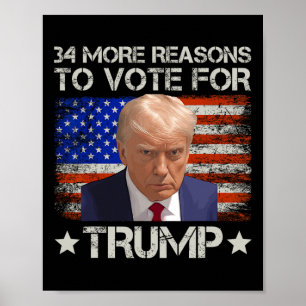 More Reasons To Vote For Trump Poster