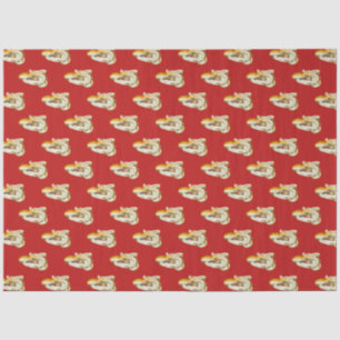 More Red and Navy Nautical Series Design 9 Tissue Paper
