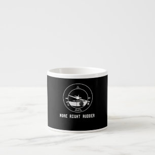 More Right Rudder Cfi Flight Instructor Pilot Gift Espresso Cup