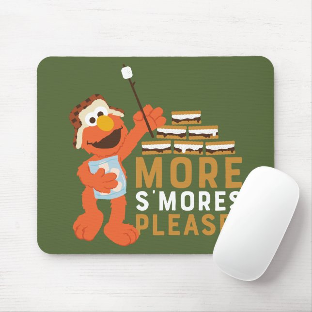 More S'mores Please! Mouse Mat (With Mouse)