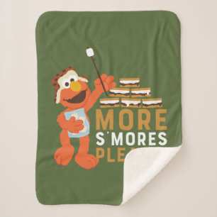 More S'mores Please! Sherpa Blanket
