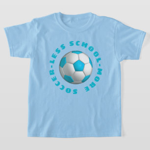 More Soccer Turquoise T-Shirt