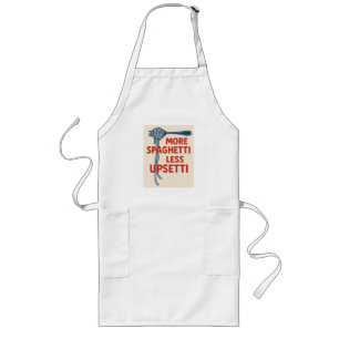 More Spaghetti Less Upsetti Long Apron