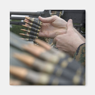 More than 3,000 rounds were fired from M-240G Magnet