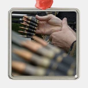 More than 3,000 rounds were fired from M-240G Metal Tree Decoration