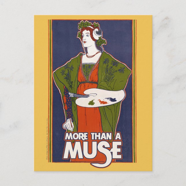 More than a Muse Postcard (Front)