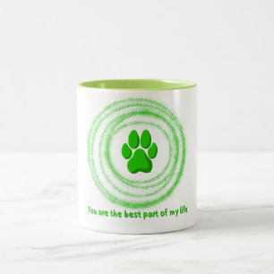 More Than a Pet: The Dog Owner Collection Two-Tone Coffee Mug