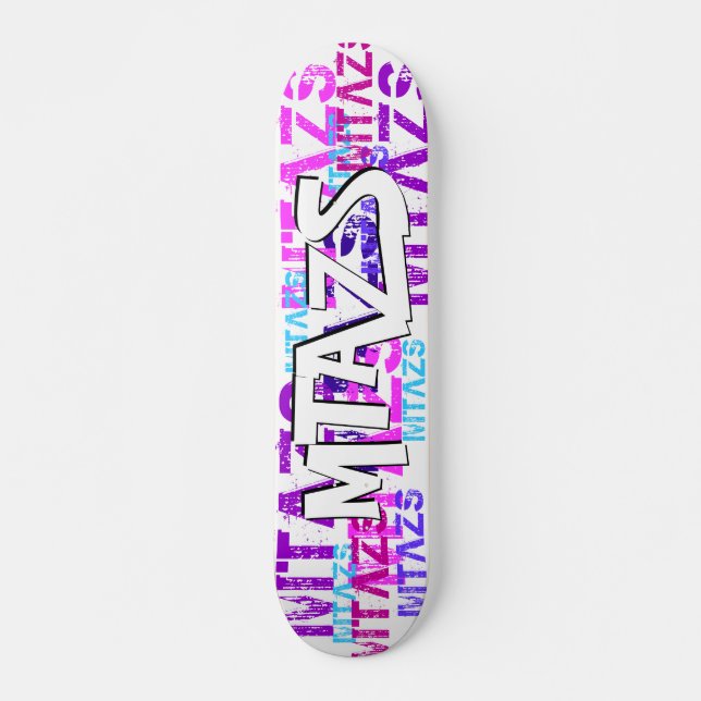 More Than A Zodiac Sign skateboard (Front)