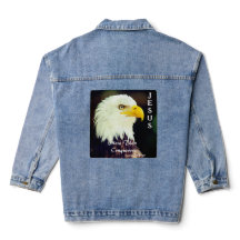 More Than Conquerors Denim Jacket