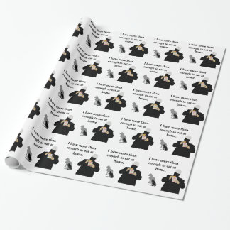 More than Enough to Eat Wrapping Paper