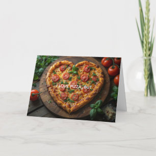 MORE THAN PIZZA, LOVE CARD