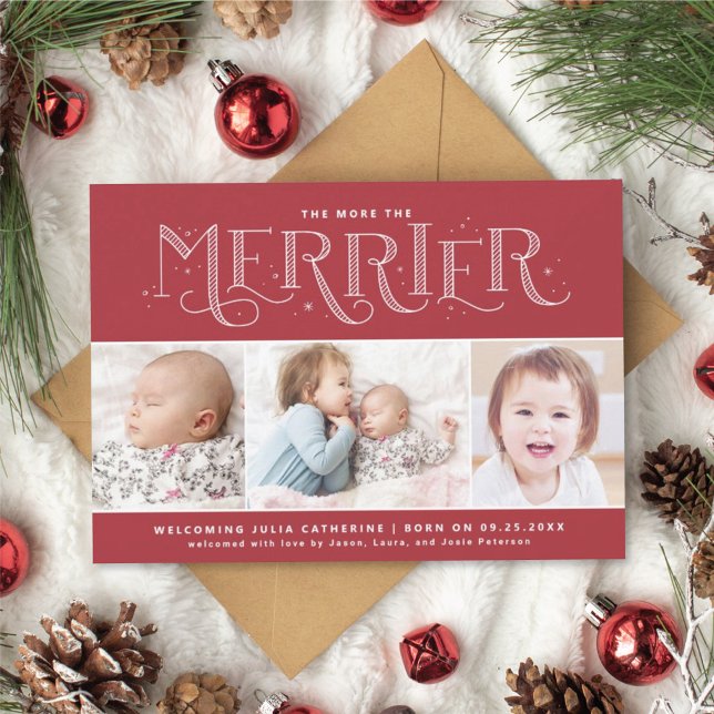 More the Merrier Second Child Birth Announcement (Creator Uploaded)