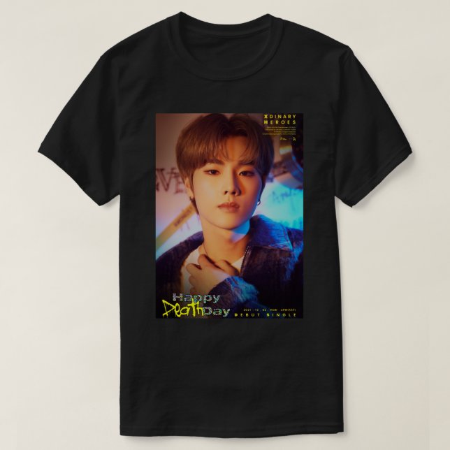More Then Awesome Xdinary Heroes Jungsu Happy Deat T-Shirt (Design Front)