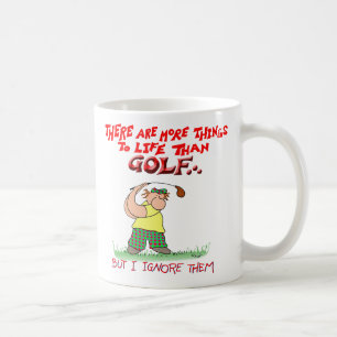 More things-golf coffee mug