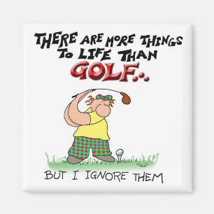 More Things Than Golf Magnet