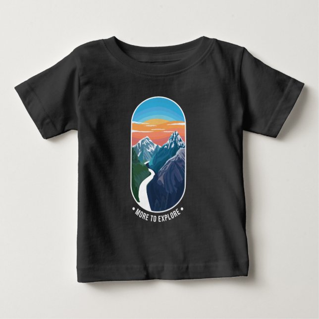 More to explore baby T-Shirt (Front)