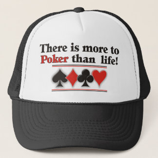 More to Poker Trucker Hat