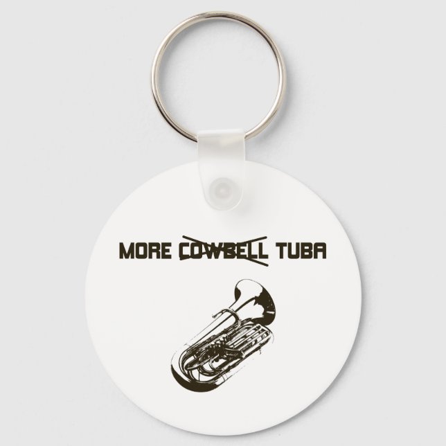 More Tuba Key Ring (Front)