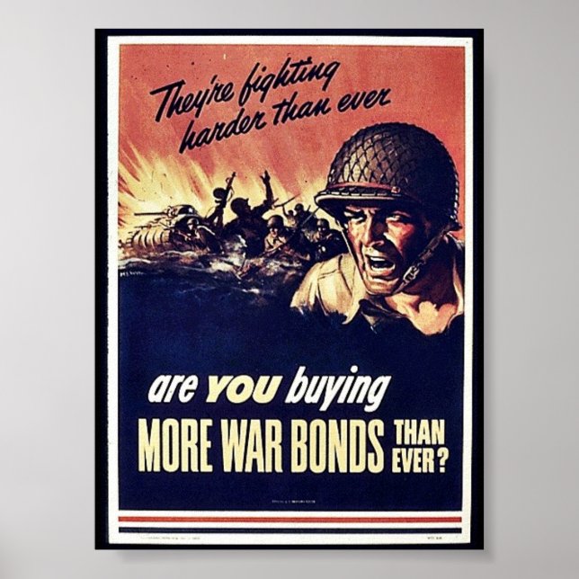 More War Bonds Poster (Front)