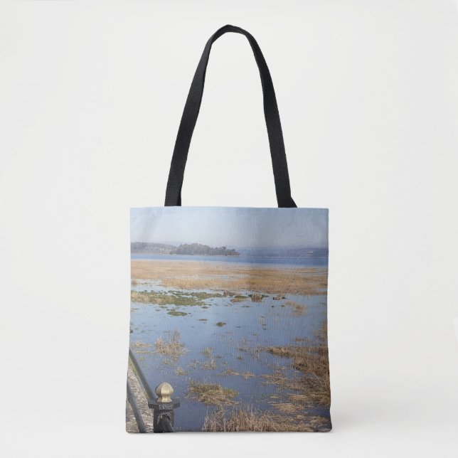 Morecambe Bay High Tide Tote Bag (Front)