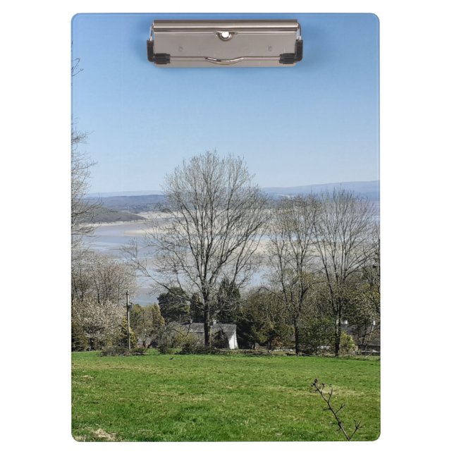 Morecambe Bay In Spring Clipboard (Front)