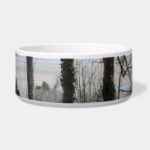Morecambe Bay View Ceramic Pet Bowl