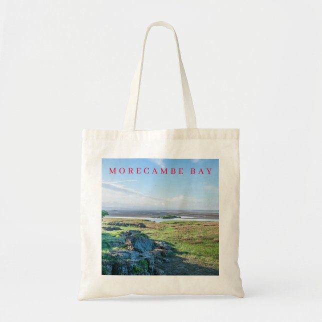 Morecambe Bay view tote bag (Front)