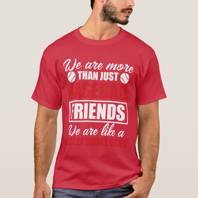 Morehan Just Baseball Friends boy T-Shirt (Front)