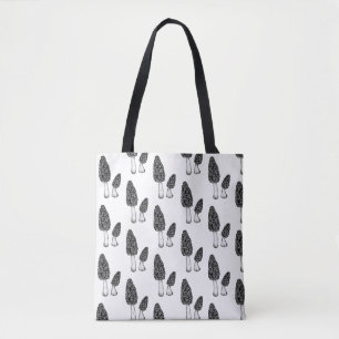 Morel All-Over Print Tote Bag