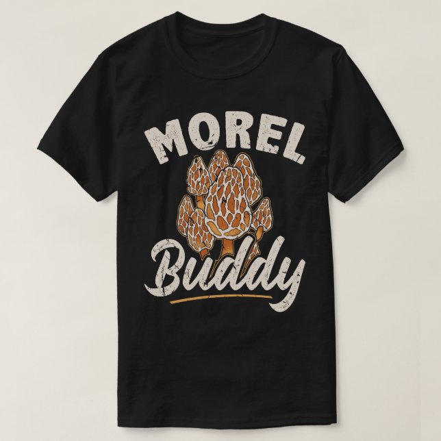 Morel Buddy T-Shirt (Design Front)