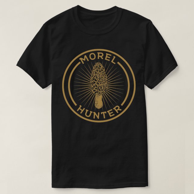 Morel Hunter T-Shirt (Design Front)
