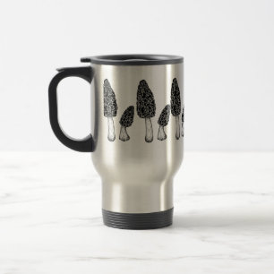 Morel Illustration Coffee Mug/ Travel Mug
