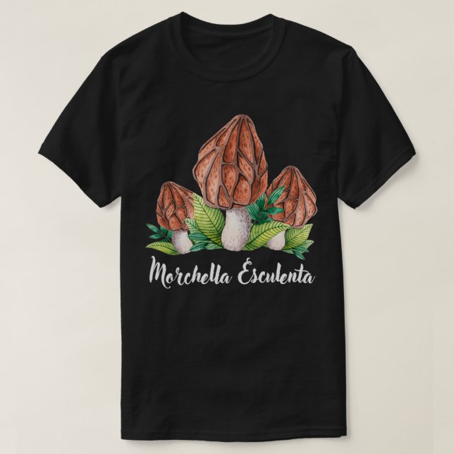 Morel Mushroom 4 T-Shirt (Design Front)