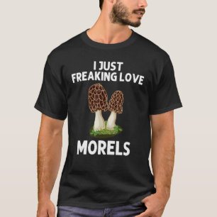 Morel Mushroom For Men Women Mushroom Hunters T-Shirt