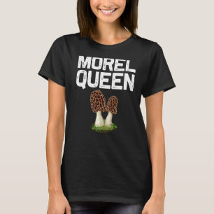 Morel Mushroom For Women Mum Mushroom Hunters T-Shirt
