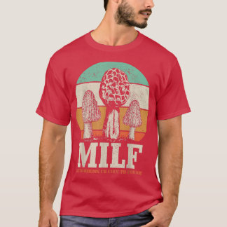 Morel Mushroom Hunting M  T-Shirt