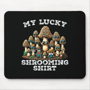 Morel Mushroom Hunting Morchella Foraging My Lucky Mouse Mat