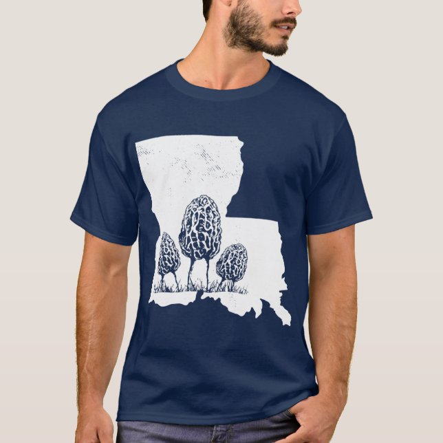 Morel Mushroom Hunting Oversized T-Shirt (Front)