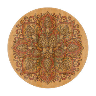 Morel Mushroom Mandala                             Cutting Board