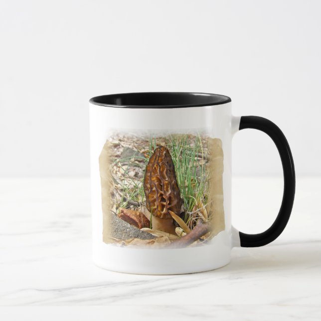 Morel Mushroom Mug (Right)