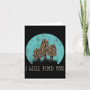 Morel Mushroom Mushroom Mushroom Collector Mushroo Card