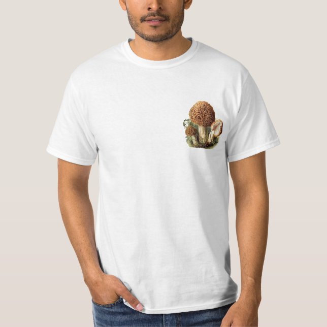 Morel Mushroom T-Shirt (Front)